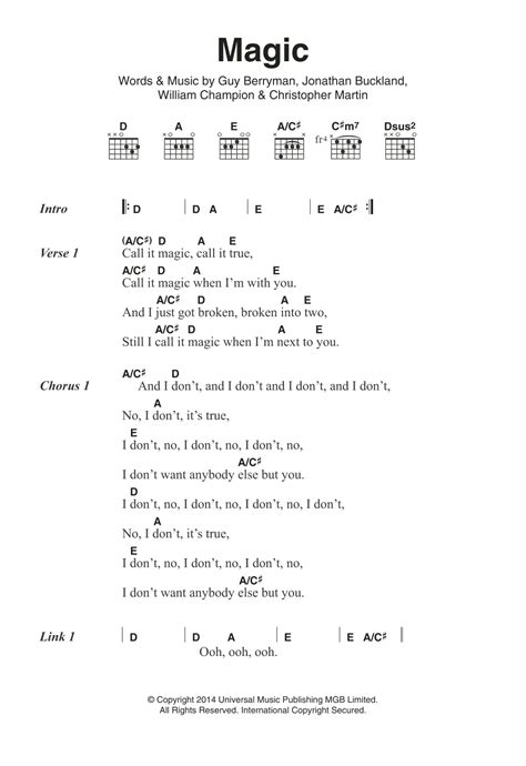 chords and lyrics|Guitar Chords Magic .